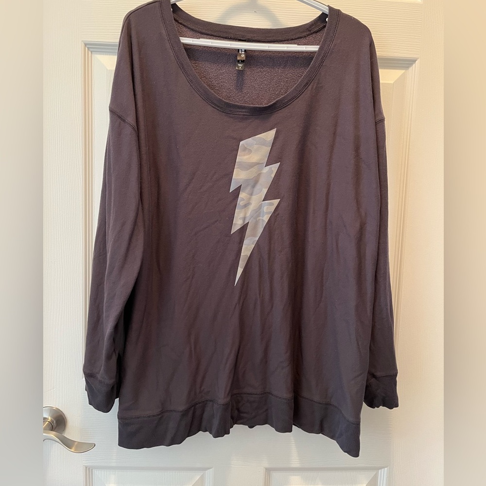 Fleece torrid sleep shirt, size 3.New